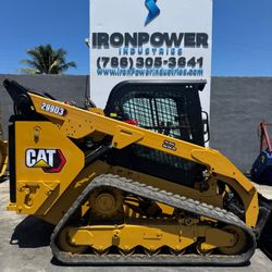 2021 Caterpilar 299D3 Skid Steer Loader High Flow- Enclosed Cab A/C & heater 