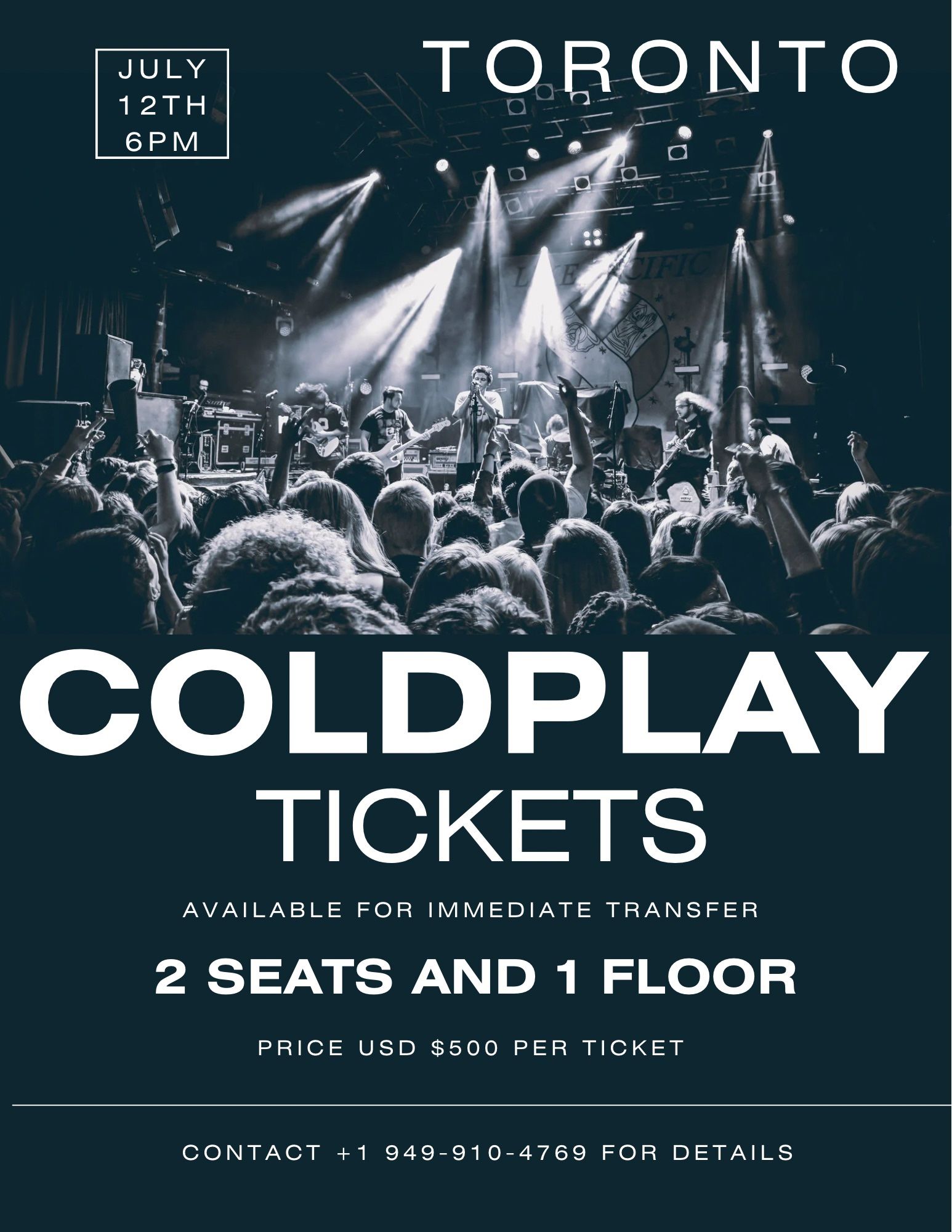 Coldplay Tickets