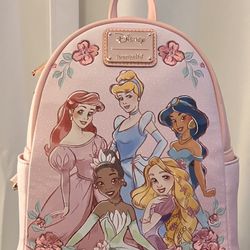 Loungefly Disney Princesses Floral Backpack 