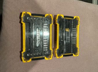 DeWalt ToughSystem 1/4 and 3/8 in. drive Metric/ SAE Mechanic's Tool Set 131 pc