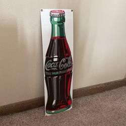 21x6” Porcelain Coca-Cola Sign 