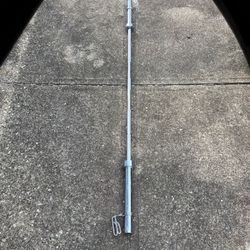 Olympic 2" 45lb Barbell 7' for weight plates bar weights plate 45 lb Ibs 45lbs 2 Inch hole diameter size