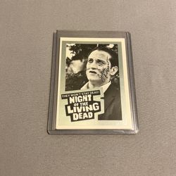 1993 Night Of The Living Dead John Russo Authentic Autographed 25th Anniversary Edition #16 Promotional Trading Card