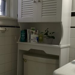 Over The Toilet Storage