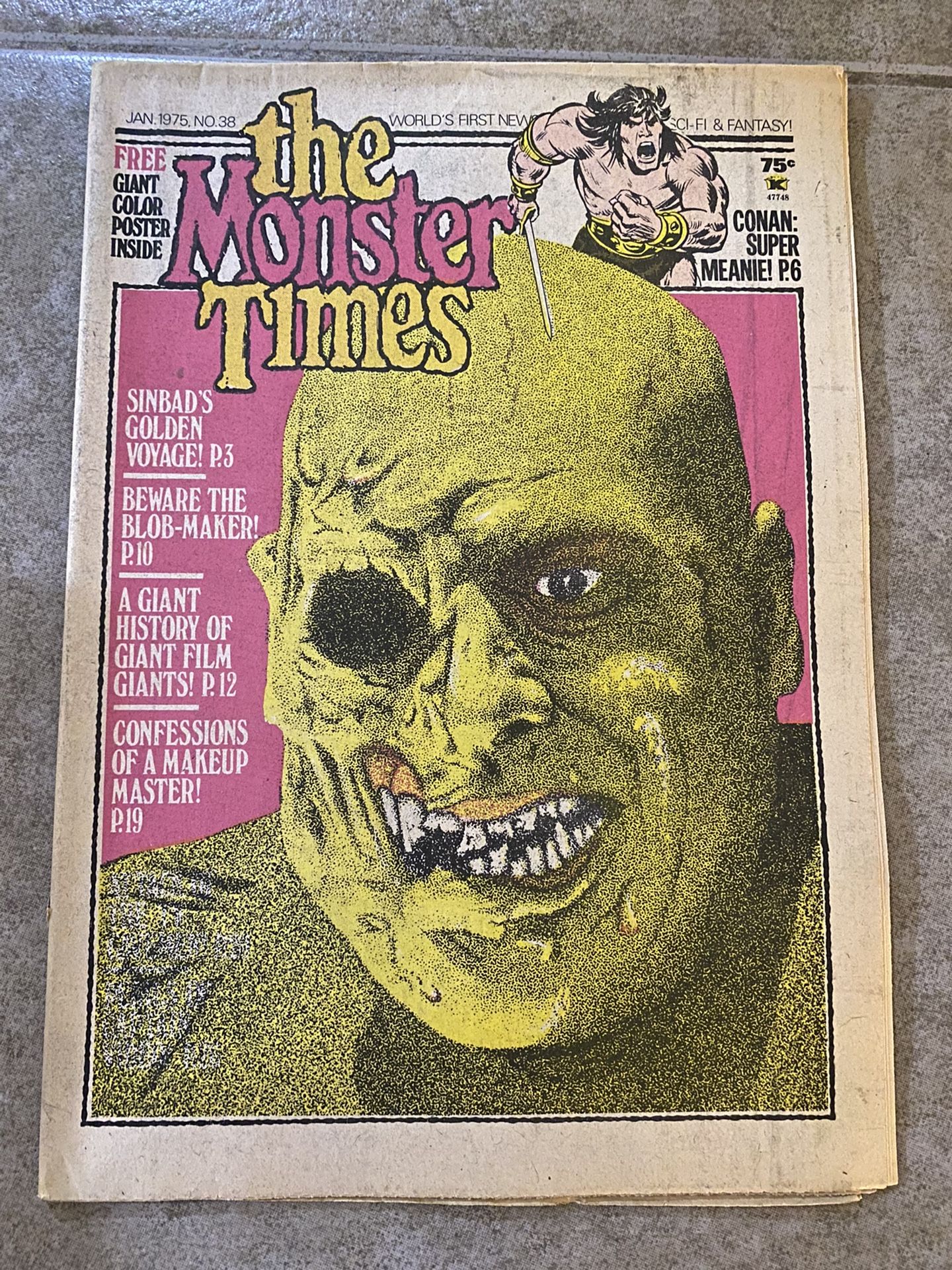 Monster Times #38 - 1975