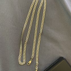 14k Yellow Gold Unisex Necklace 