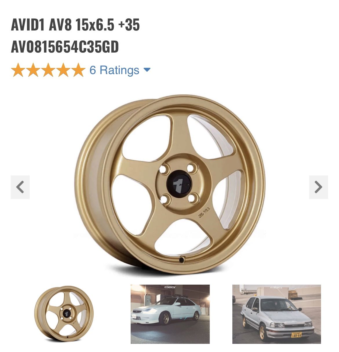 Gold Rims