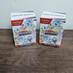 Pokemon Prismatic Evolutions Booster Bundle 