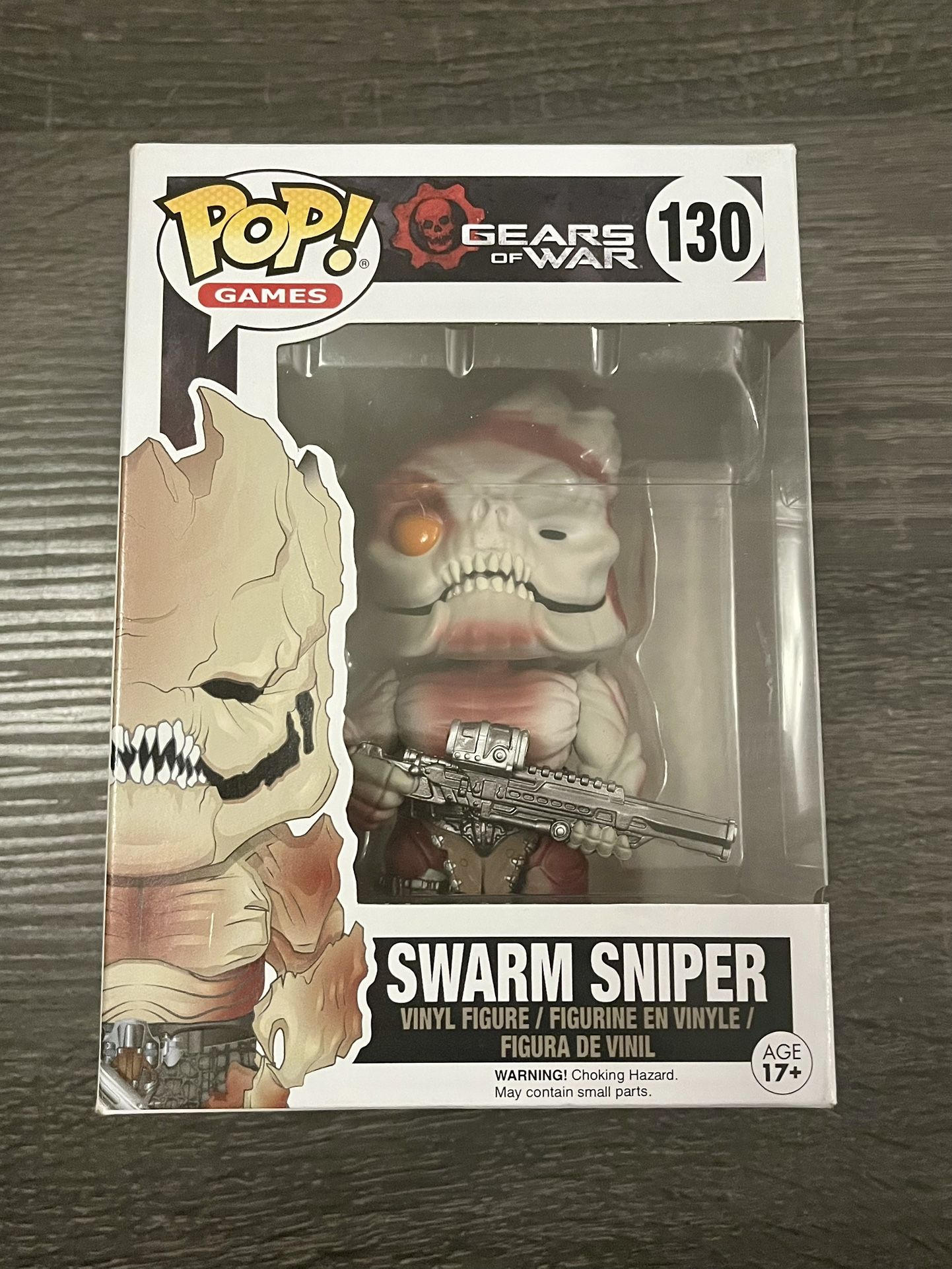 Funko Pop #130 Swarm Sniper GameStop Exclusive Gears Of War