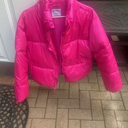 Puffer Pink Coat