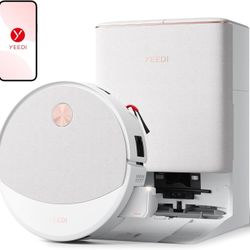 Yeedi M16 Infinity Robot Vacuum & Mop, 30000Pa Suction, Self-Cleaning, AI Obstacle Avoidance