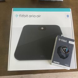 Fitbit Watch And Scale
