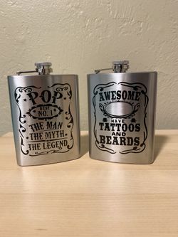 Fathers Day Flask