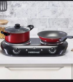 Farberware Double Burner Electric Hot Plate