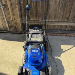 Kobalt Cordless Electric Push Lawn Mower w/ Battery & Charger
