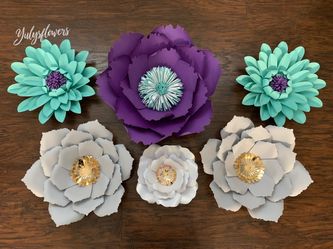 Paper flowers 💐 Flores de papel