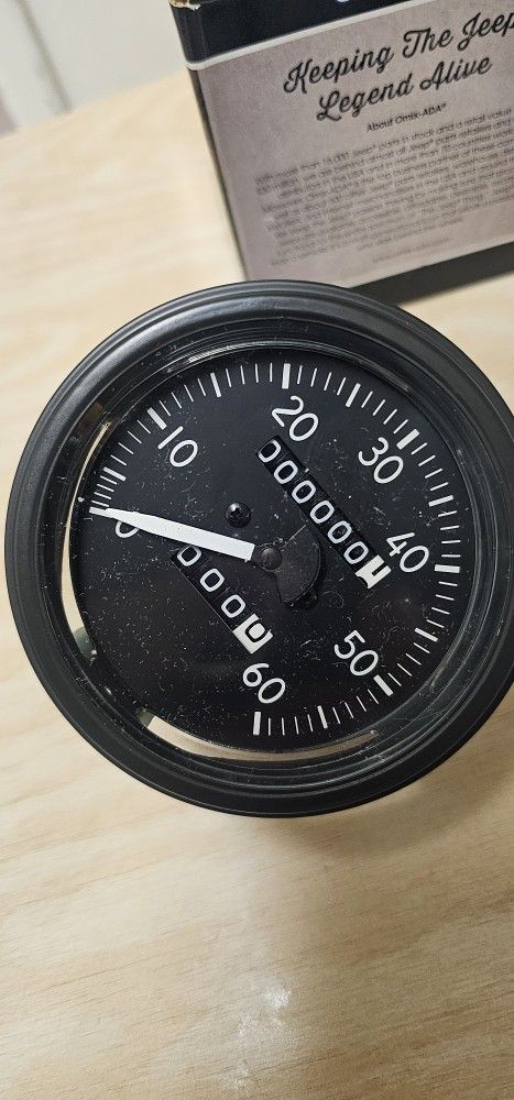 Jeep Speedometer