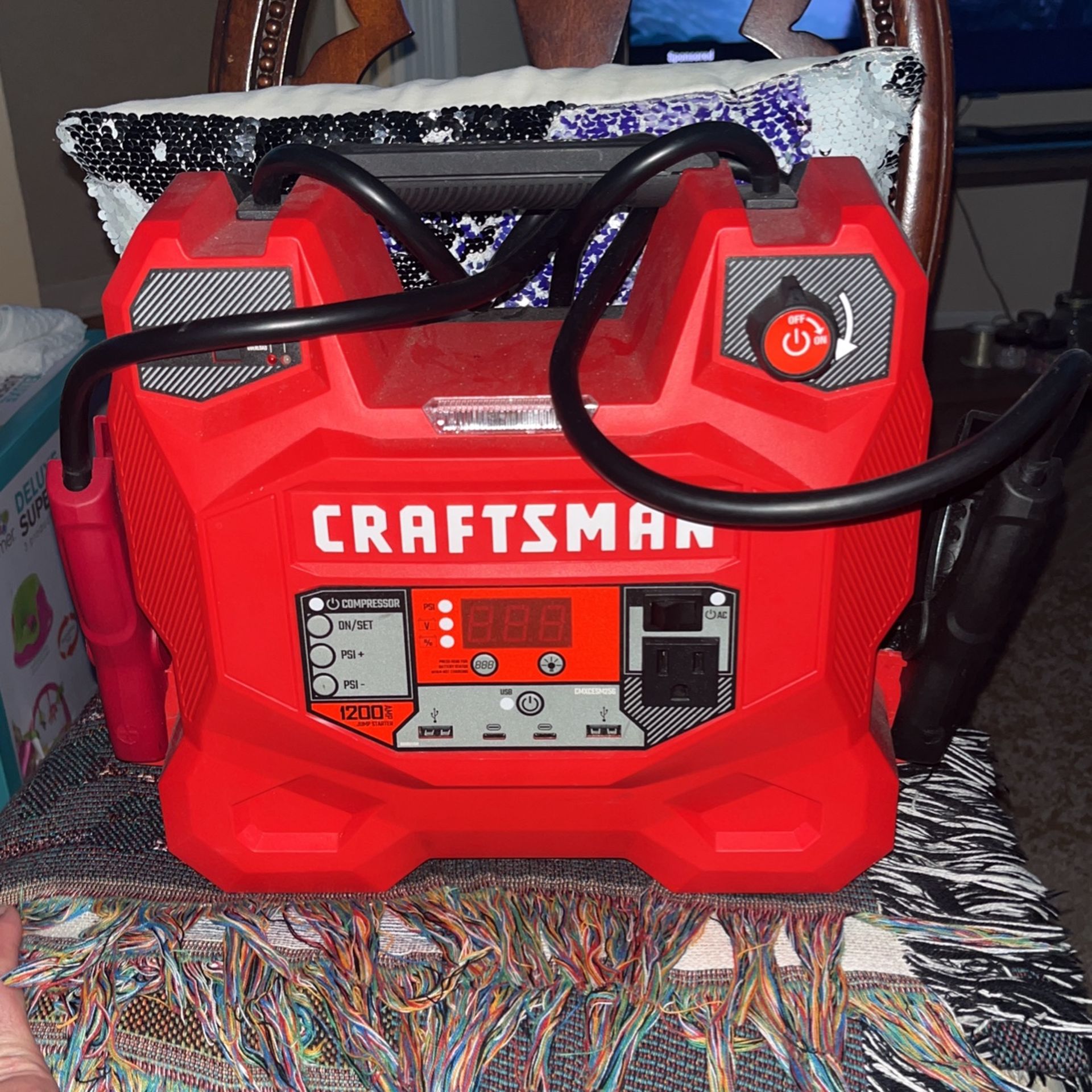 Craftsman 1200 PEAK AMP