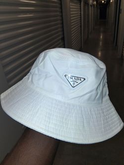 White Re-nylon Bucket Hat Size XL