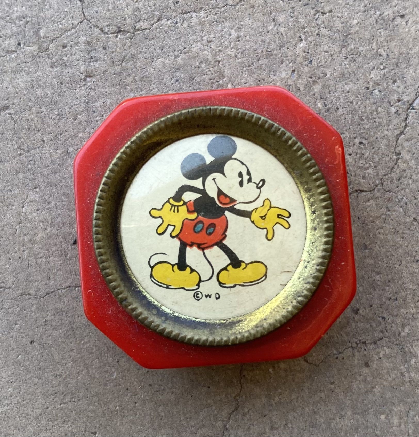 Mickey Mouse Vintage Pencil Sharpener
