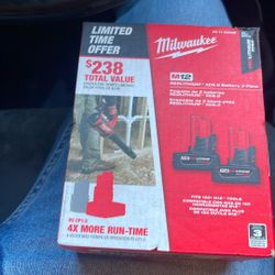 2 Milwaukee Batteries $80 OBO 
