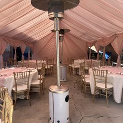 Tent With Drape Chavari Chairs 