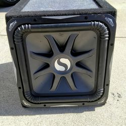15 inch barric kicker subwoofer