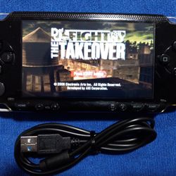 PSP Modded With Charger. Works 