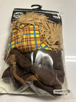 Adult Scarecrow Poncho Costume