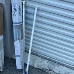 42-in to 72-in Decorative Shower Rod (2)