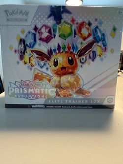 Pokémon Prismatic Evolutions Elite Trainer Box ETB – NEW Factory Sealed