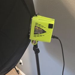 1 AlienBee B400+ 2 48" Octagon Softboxes+2 stands