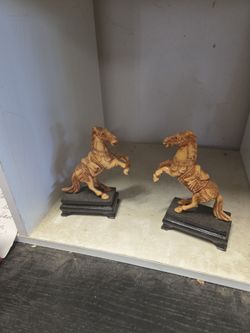 Vintage bone sculptures