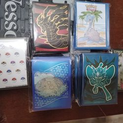 Pokemon Sleeves And Game Dices 