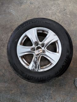 Wheel Rim 17 w Tire 22565 R17 2020 Toyota RAV4 42611-0R390 2019 2021 2022 X (T4205)