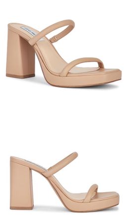 Steve Madden Natural Polly Sandal - Size 6.5