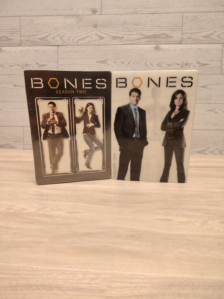 BONES 🩻 Season 1 & 2 DVD Sets