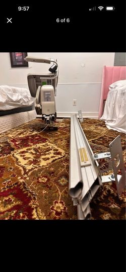 Acorn Superglide 120 Stairlift Chair Used.