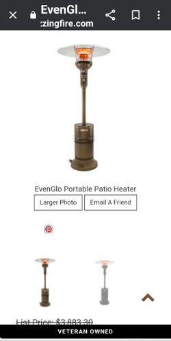 EvengloPatio Heater Very Little Use