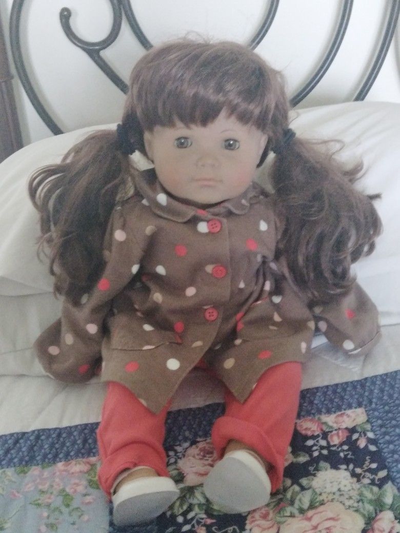 Doll Like New. 20" Long X 9 " Wide Larger Than It Looks.