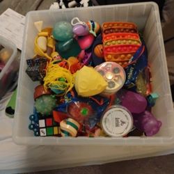 Over 200 Or More Fidget Toys Everything Sold Together Two Large Tubs For $60