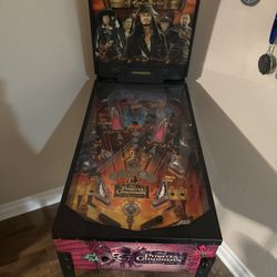 Pirates Of The Caribbean Pin Ball Machine