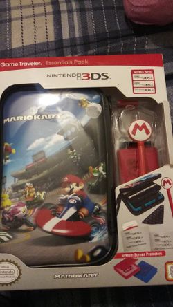 Nintendo 3ds mario karts nuevo estuche