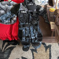 Kid Swat Uniform Costume 