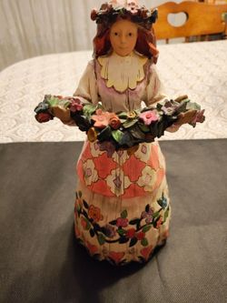 Jim Shore retired piece. Angel of Greatfullness