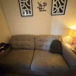 Gray Loveseat