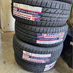 New Tires 205/55R16 American Roadstar In Stock For Sale, WE FINANCE