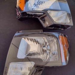 09-14 Ford F150 Headlights Luces Micas Faros