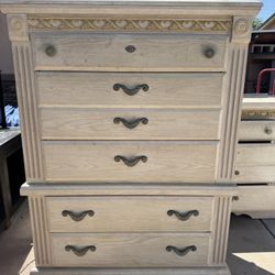 Chest, Dresser And Mirror
