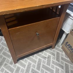 File Cabinet End Table